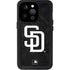 MLB San Diego Padres Dark Wash iPhone 15 Pro Waterproof Case